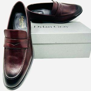 Bloomingdale's Exclusive Dylan Gray Sz 11.5M Tomba Penny Loafers Men's Shoes